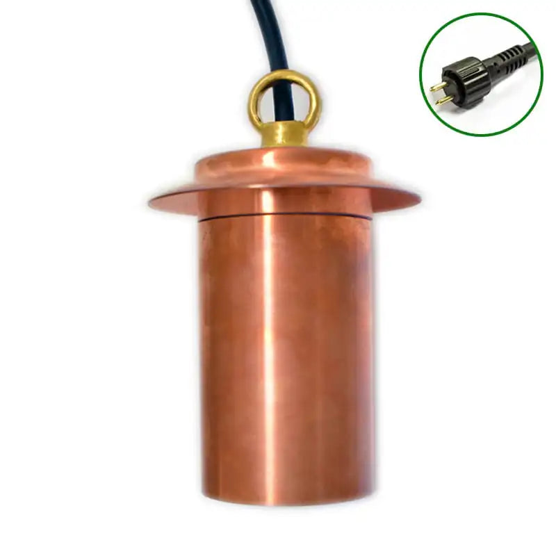 Pergolux 12v (Plug & Play) Hanging Light - Natural Copper