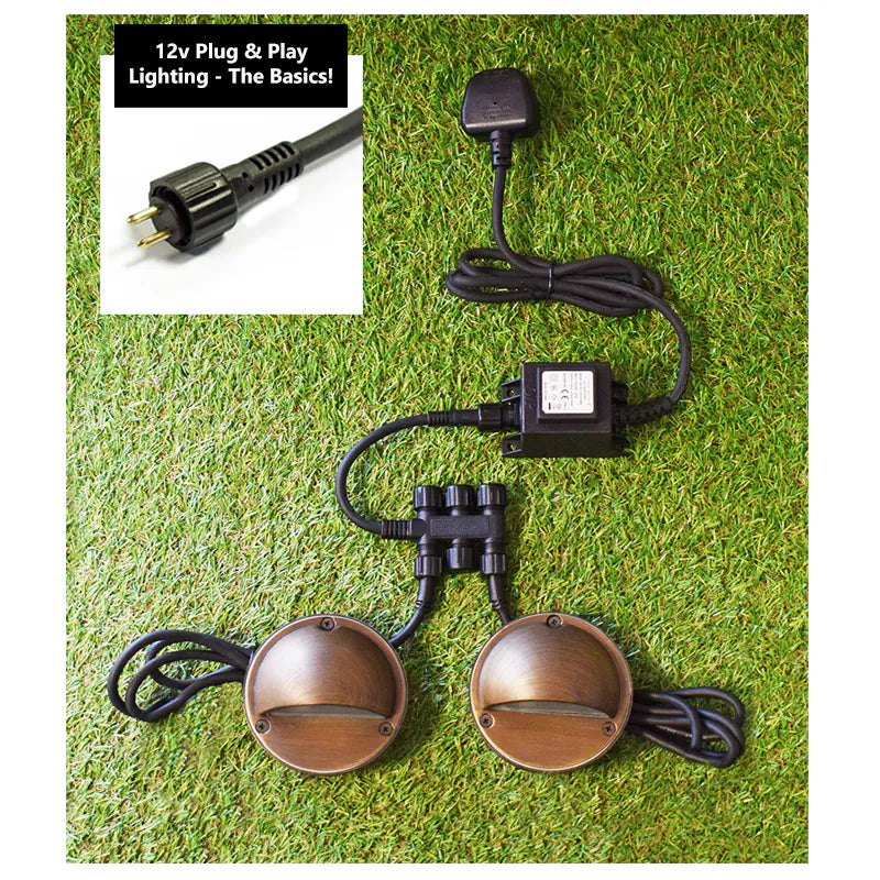 12v AC Waterproof Transformer (Various Wattages) - Versa Plug & Play Output Cable