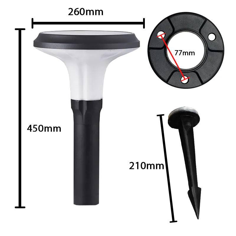 Pro Solar Pathmaster - Solar Spreadlight 450mm