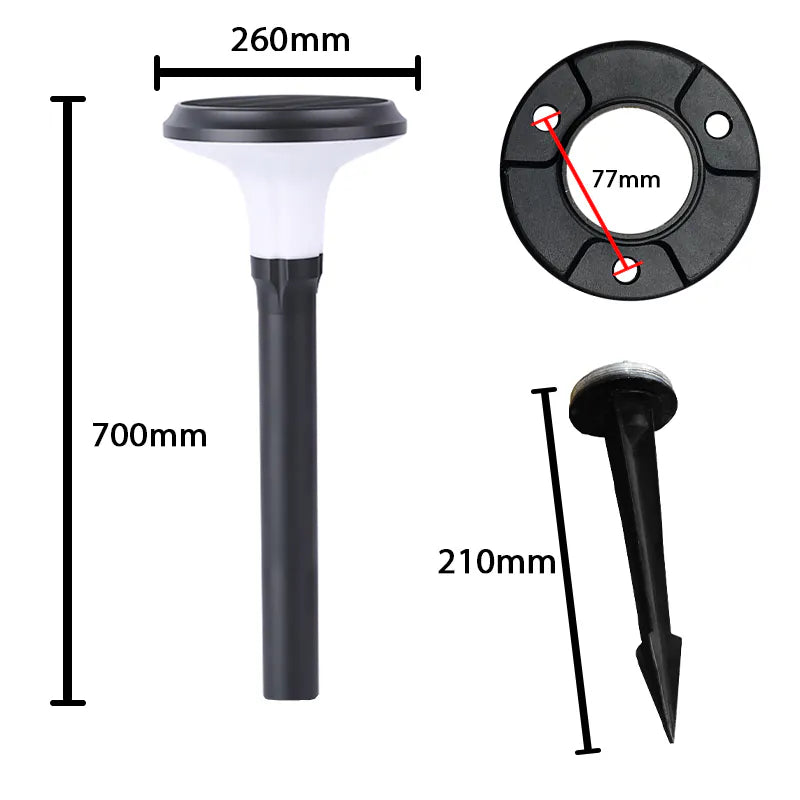 Pro Solar Pathmaster - Solar LED Post Light 700mm