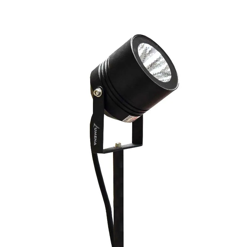 AlvaLED - 15W Black LED Spike Light (240V) 3000K - 10° and 38° Beam Angles