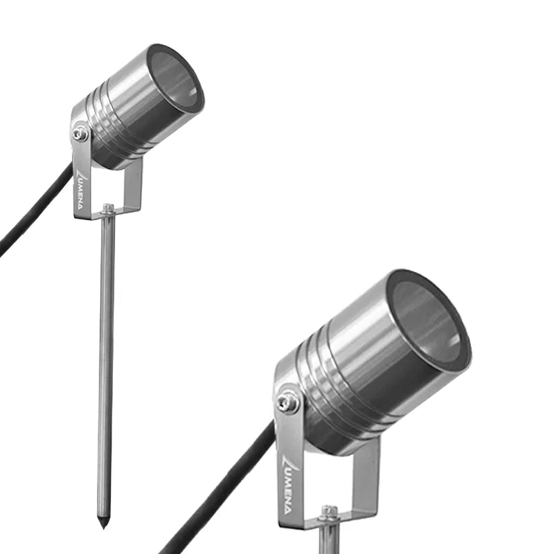 AlvaLED - GU10 316 Stainless Steel Spike Light 240v