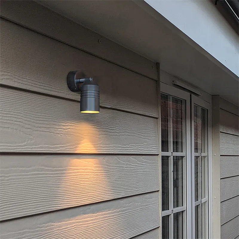 Alvaspot - Single Titanium Outdoor Spotlight 12v - MR16