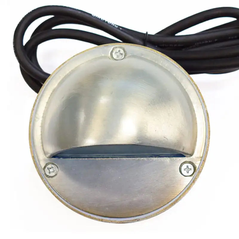 Eyelite 240V Garden Step Light - Aged Silver Finish