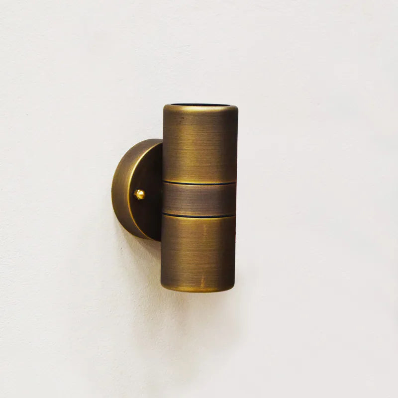 Hilospot - Outdoor Twin Spotlight - Solid Brass Rustic Bronze (12v)