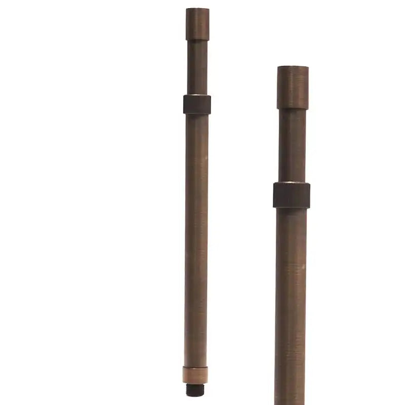 Charleston Cobra Adjustable Extension Pole, Brass (Rustic Bronze Finish)