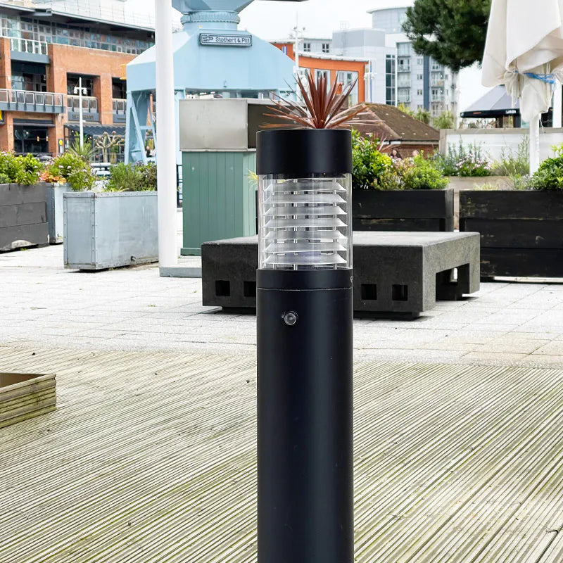 LEDifice Commercial LED Dusk to Dawn Bollard Light - Professional Root Mount System
