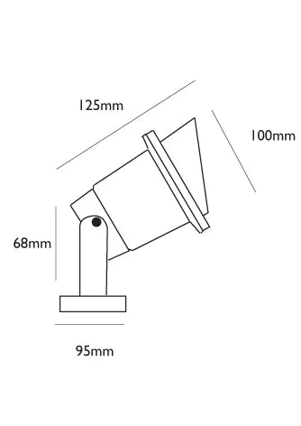 Charleston Cobra Nautilus - Underwater Spot Light (Solid Brass)