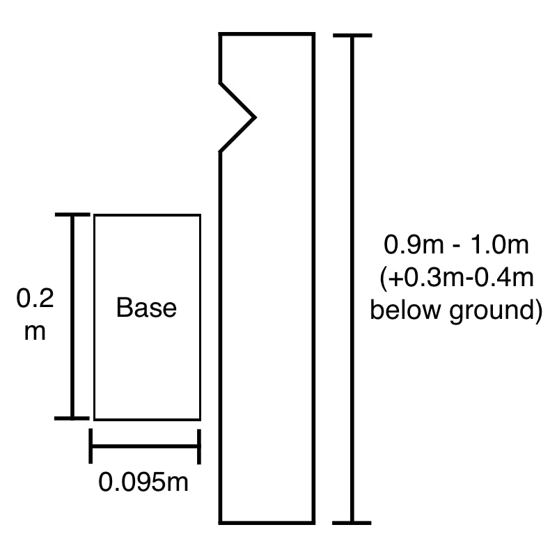PACAMAN - Radiata Sleeper Path Light (Timber Pine) - MR16 LED Down Light 12v