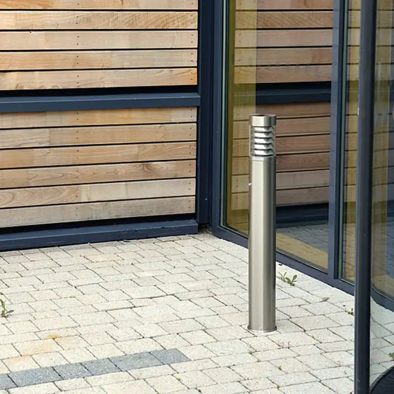 Stellus PATHOS - Stainless Steel Dusk-to-Dawn Bollard Light (Photocell) - 0.5m