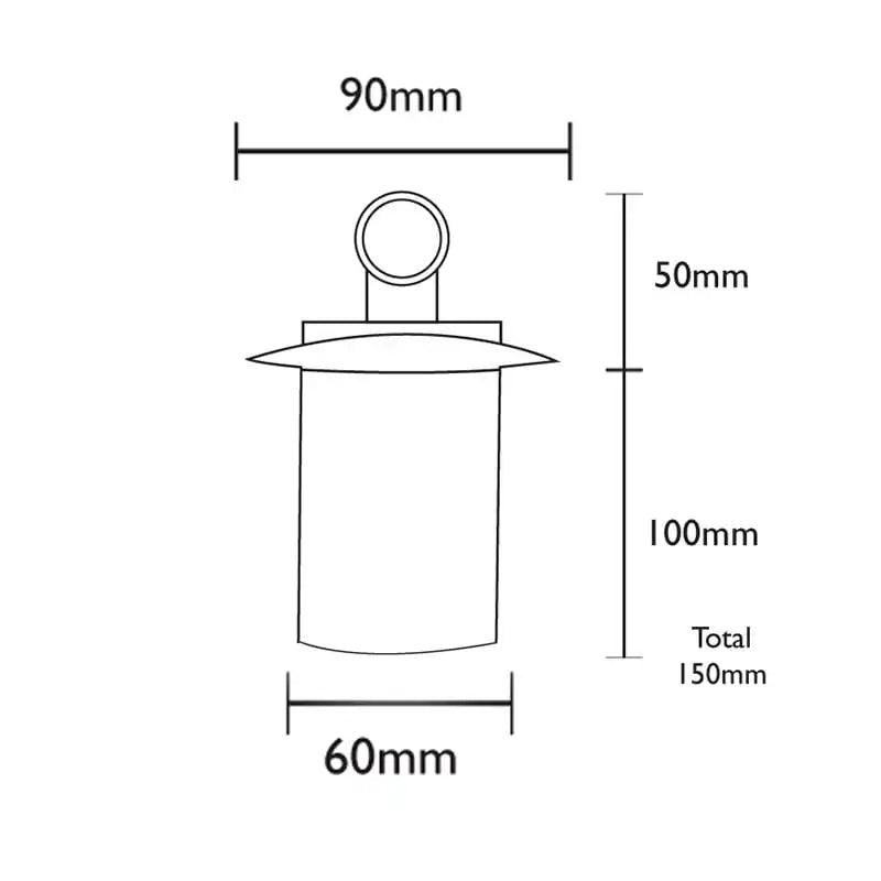 Pergolux 12v (Plug & Play) Hanging Light - Natural Copper