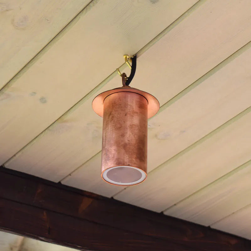 Pergolux 240v Hanging Light - Natural Copper