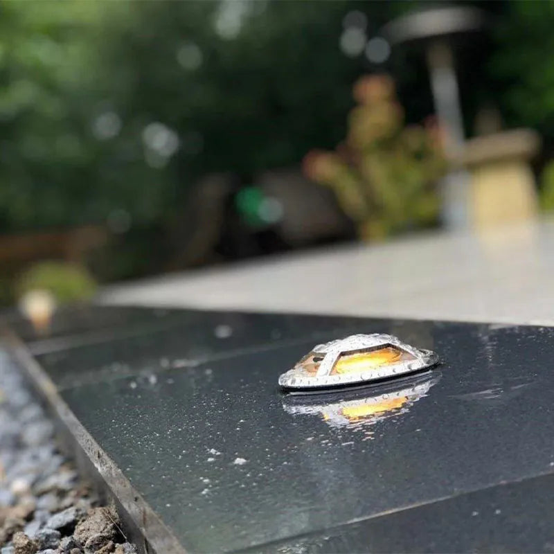 QuadMarka - 12v 4 Way In Ground / Step Light - 316 Stainless Steel