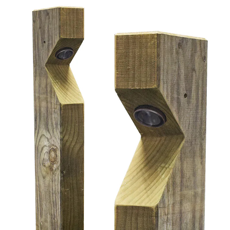 PACAMAN - Radiata Sleeper Path Light (Timber Pine) - MR16 LED Down Light 12v