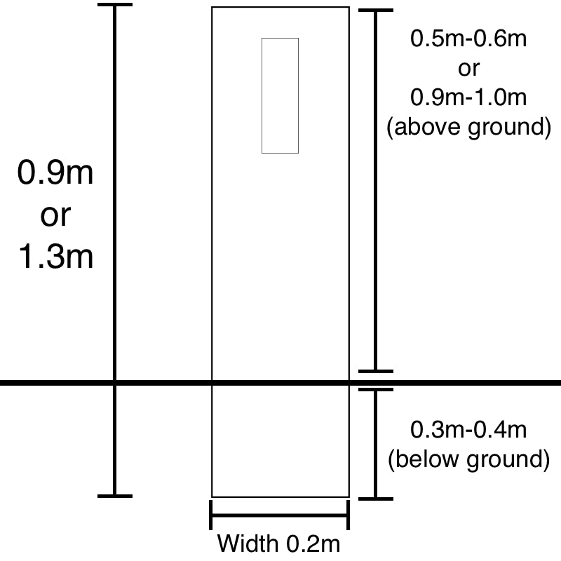 Radiata - Timber Pine Sleeper Bollard Light with 240v Frosted Silver LED Light