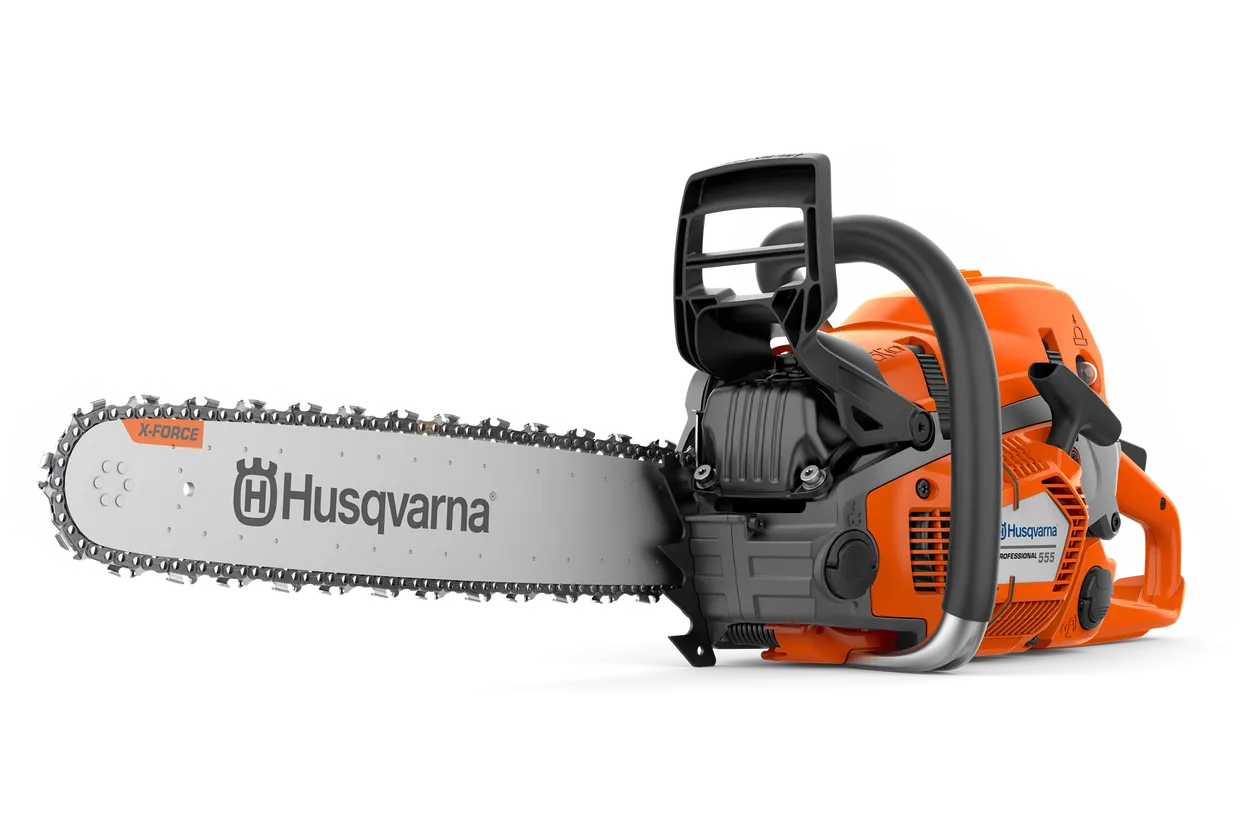 Husqvarna 555 Petrol Chainsaw - 18"