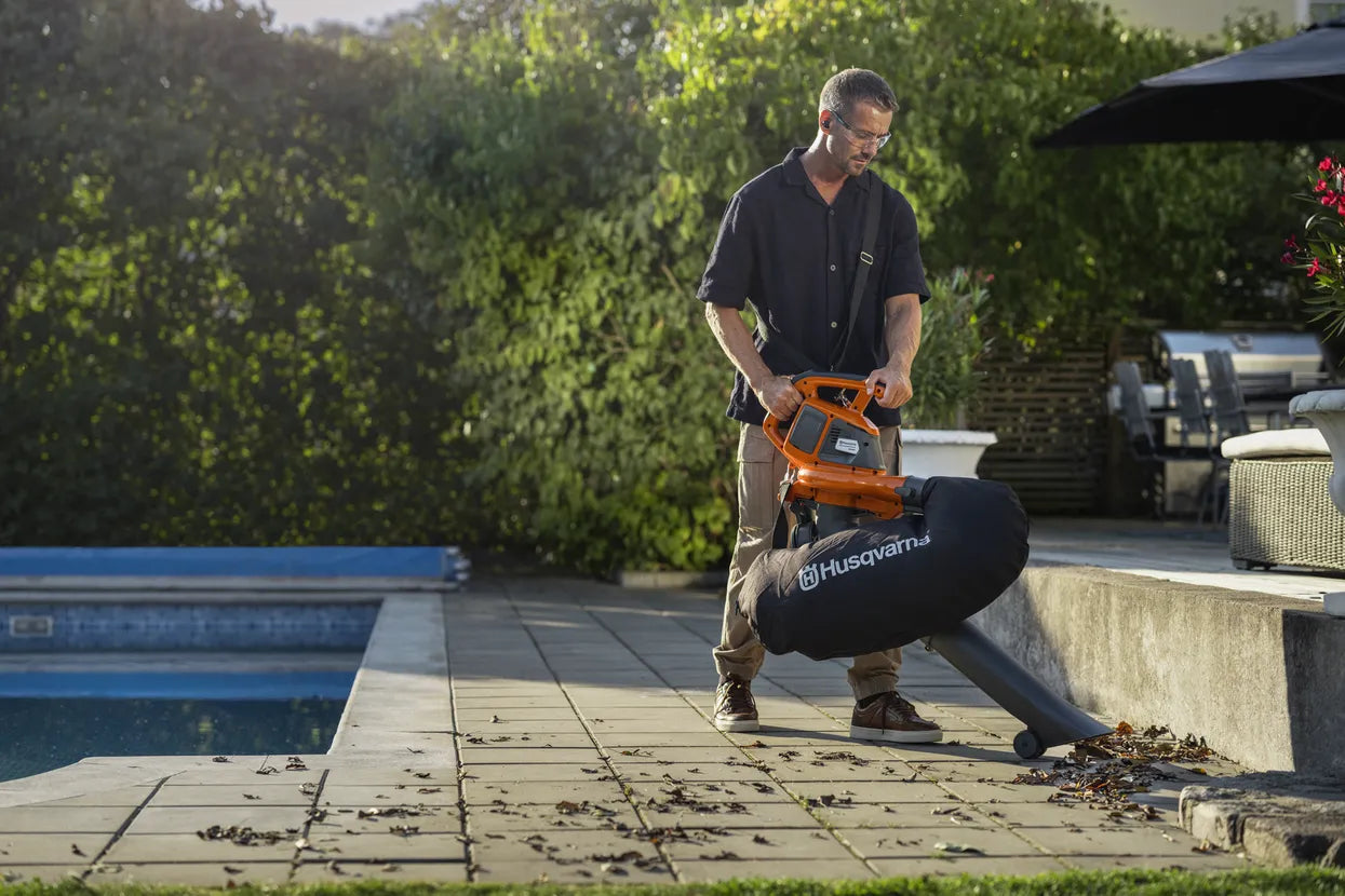 Husqvarna 120iBV Battery Blower + B140 Battery & C80 Charger