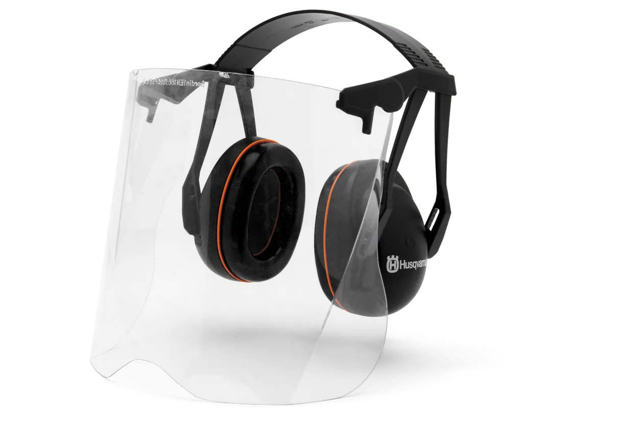 Husqvarna Gardener Hearing Protection With Perspex Visor