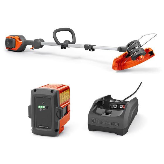 Husqvarna 215iL Battery Trimmer + BLi Battery & C80 Charger