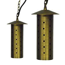 Starlight Solid Brass, Rustic Bronze - 12v Plug & Play Hanging Light