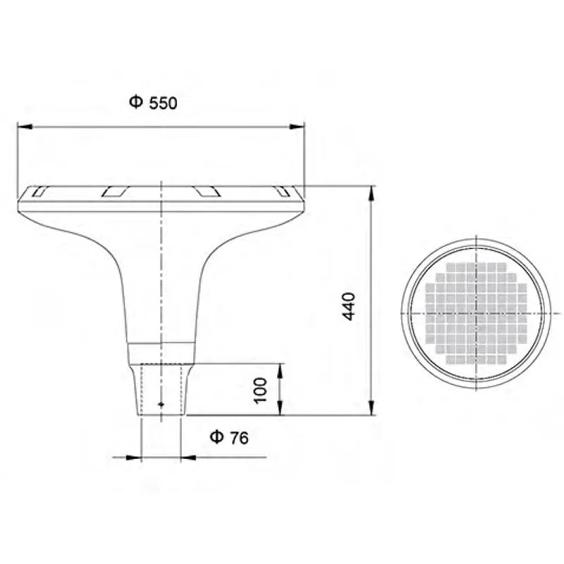 Streetmaster Solar LED Street Light - Daylight White