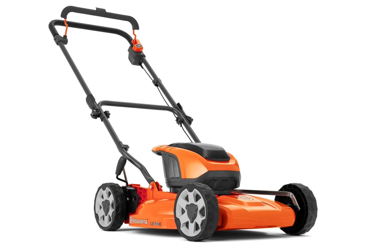 Husqvarna LB 144i Battery Lawn Mower + 40-C80 Charger & 40-B140 Battery