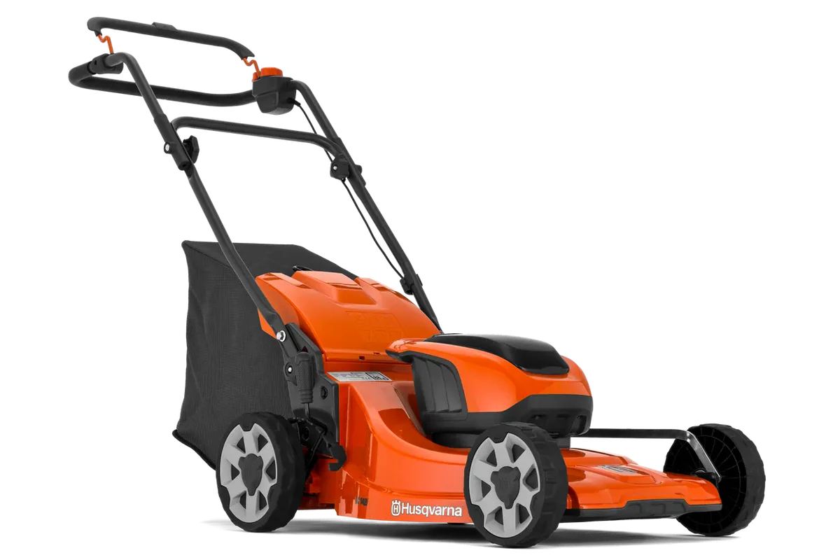 Husqvarna LC 142i  Battery Lawn Mower + 40-C80 Charger & 40-B140 Charger