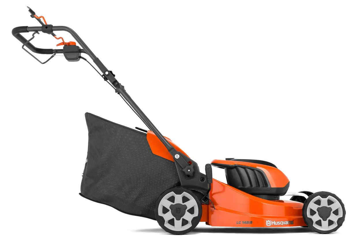 Husqvarna LC 142iS Battery Lawn Mower + 40-C80 Charger & 40-B140 Battery