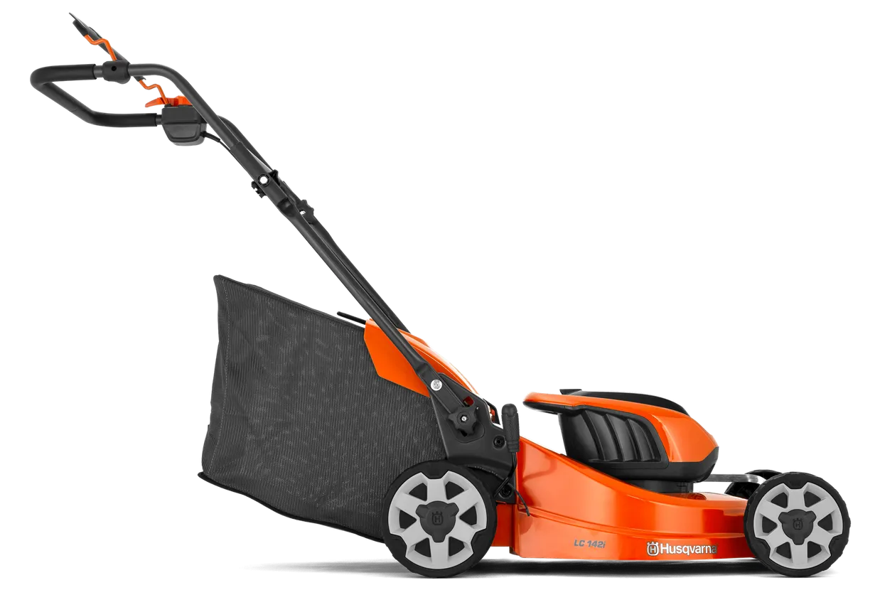Husqvarna LC 142i Battery Lawn Mower + BLi20 Battery & C80 Charger
