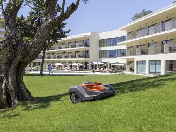 hotel maintenenance robotic mowers for hotels and facilities