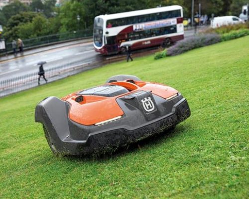 husqvarna automower for public council lawns and garden